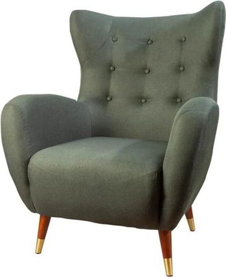 Global Interiors Design Loungesessel Don - Flaschengrün