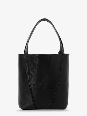 Chlo&eacute; Womens Crossbody Bag Spin Black Leather Shoulder