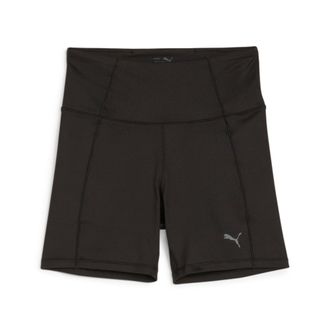 Puma Trainingstights PUMA STUDIO FOUNDATIONS BIKER SHORT, Damen, Gr. XS, N-Gr, schwarz (puma schwarz), Jersey, Obermaterial: 89% Polyester, 11% Elasthan, s