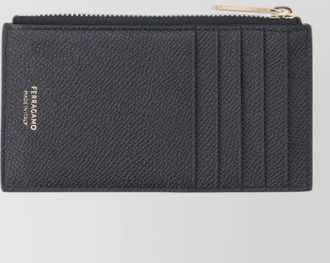 Ferragamo compact design leather wallets and cardholders