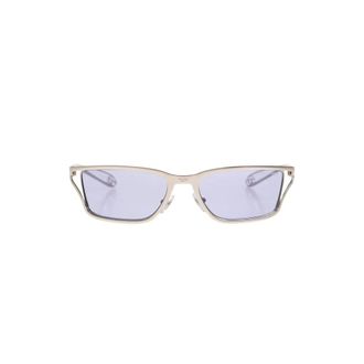 Diesel Sunglasses, unisex, Gray, Size: 58 MM Rectangle Sunglasses