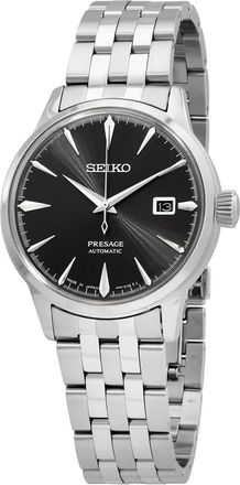 Seiko Presage Automatic Black Dial Mens Watch SRPE17J1