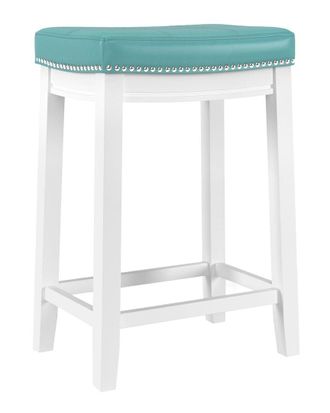 Linon Claridge Wood Counter Stool