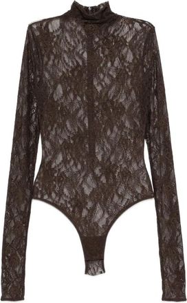 Andamane Tops, Dames, Bruin, S, Bodysuit