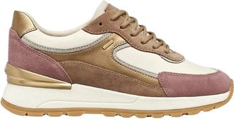 Geox Desya B ABX - Dames - Sneakers - Bruin - 39 EU - Leer - Schoenen