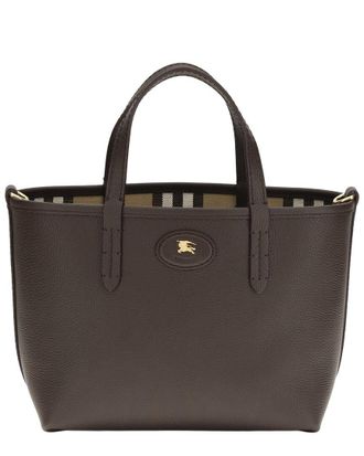 Burberry Mini Bloomsbury Leather Shopping Bag