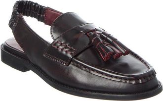 Free People So Long London Leather Slingback Loafer