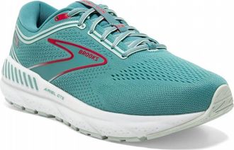 Brooks Womens Ariel Gts 23 Running Shoe In Nile Blue/blue/bittersweet