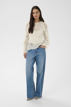 Kaffe Blouse met lange mouwen KAamelie Blouse met lange mouwen Regular fit