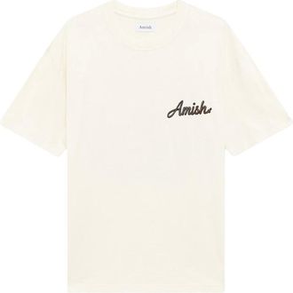 Amish Uomo, Top, Bianco, L, new