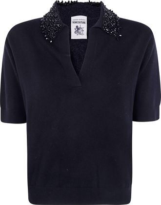 Semicouture Polo Short Sleeves Margy