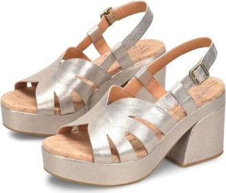 Kork-ease Womens Paschal Wrapped Platform In Gold