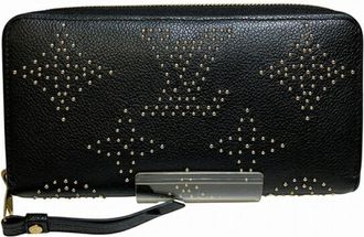 Louis Vuitton Black Monogram Empreinte Long Wallet (Bi-Fold) (Pre-Owned)