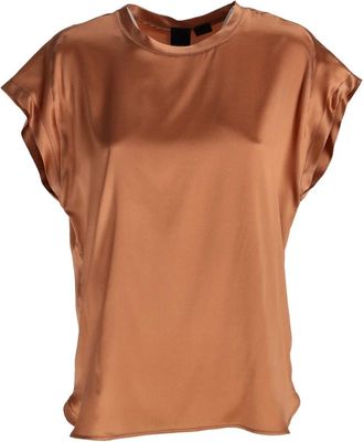Pinko Satin Blouse in Farida Style