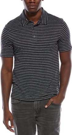 Vince Linen Polo Shirt