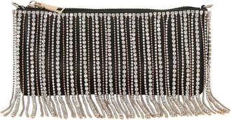 Badgley Mischka Piper Leather Clutch