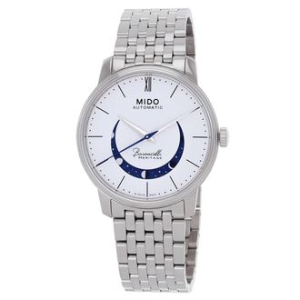 Mido Baroncelli Automatic White Dial Mens Watch M0274071101001