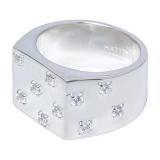 Hatton Labs Rings - Dames - Accessoires - Grijs - Maat: 58 MM