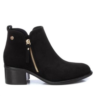 Xti Womens Cowboy Booties In Black