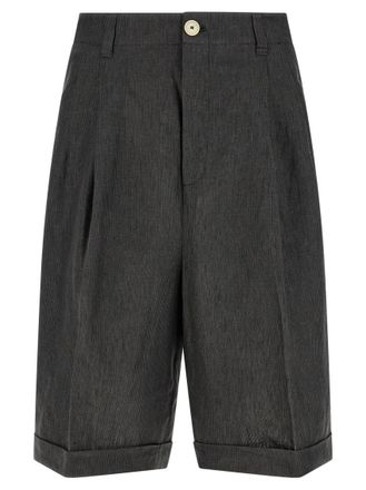 Jacquemus Grey Le Short Pastro Bermuda Shorts