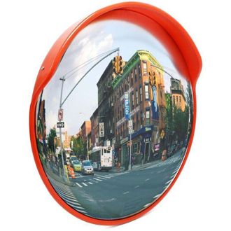 Elle Espejo Retrovisor Convexo De 60 Cm - Campo De Visi&oacute;n De 160&deg; - Fabricado En Policarbonato Con Protecci&oacute;n Uv - Instalaci&oacute;n R&aacute;pida Incluida