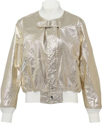 Comme Des Garçons foiled jacket - Gold