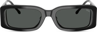 Diesel Rectangle sunglasses - Sunglasses - Unisex - Black