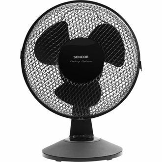 Sencor Sfe 2311bk Ventilador De Escritorio Negro 23 Cm