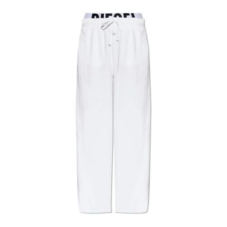 Diesel Donna, Pantaloni, Bianco, XL, new