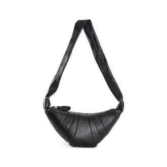 Christophe Lemaire Small Croissant Bag In Leather