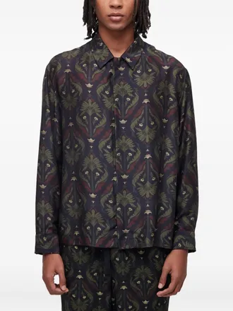 Osklen Camicia con stampa - Nero