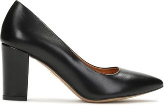 Kazar Zwarte pumps voor dames - Dames - Pumps - Zwart - 36 EU - Leer - Schoenen