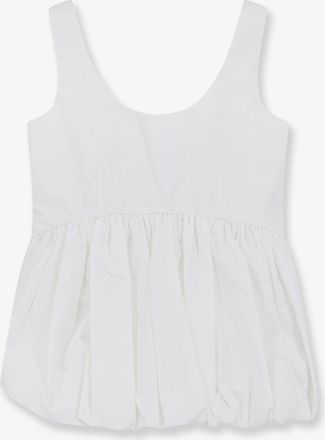 R&oacute;he Top Voluminous peplum in cotone - ROHE - gender_Woman