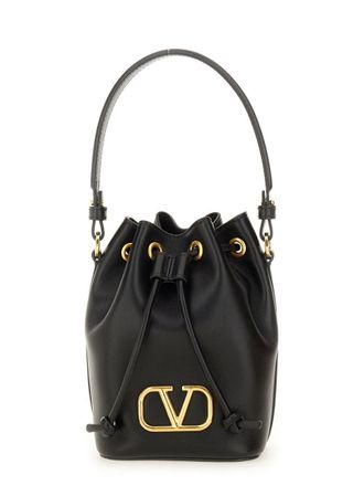 Valentino Garavani Vlogo Singature Mini Bucket Bag