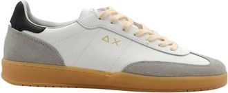 Sun 68 California - Heren - Sneakers - Wit - 43 EU - Leer - Schoenen