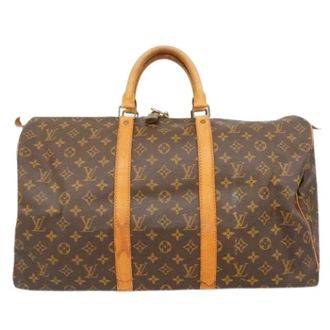 Louis Vuitton Pre-owned Weekend Bags, unisex, Brown, Size: ONE SIZE Pre-owned Boston Bag