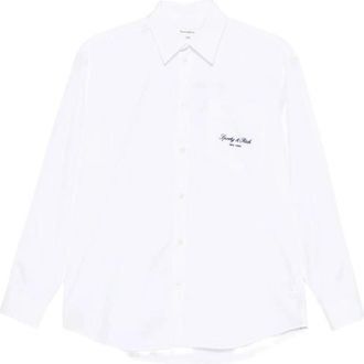Sporty & Rich Shirt - Dames - Overhemden - Wit - M - Overhemden