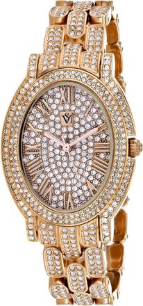 Christian Van Sant Womens Amore Rose Gold Dial Watch