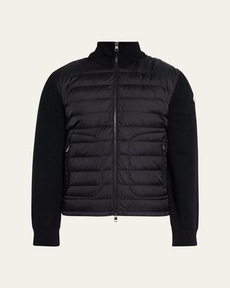 Moncler Mens Mock Turtleneck Jacket