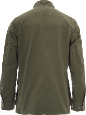 Barbour Mens Jacket Duke Casual Burnt Olive