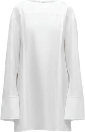 Carven Korte Esperanto Jurk - Dames - Korte kleedjes - Wit - L - Kleedjes