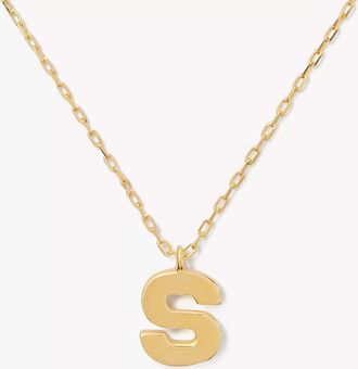 Kate Spade New York Kate Spade Fine Love Letter S Initial Pendant