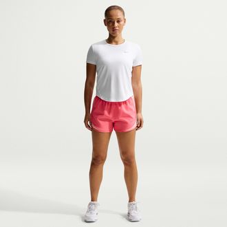 Nike Womens Tempo Dri-FIT Mid-Rise Brief-Lined Running Shorts in Pink | HM6096-897