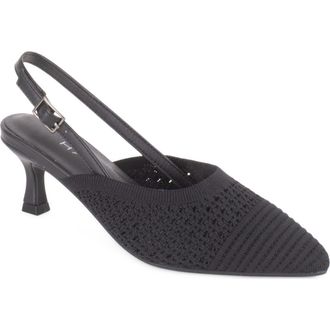 Elie Tahari Palermo Slingback Pump in Black at Nordstrom, Size 5.5