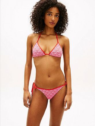 Tommy Hilfiger Essential Print Side Tie Bikini Bottoms