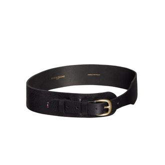 Ines De La Fressange Paulette Riem - Dames - Accessoires - Zwart - Maat: 95 CM Leer