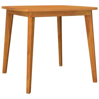 vidaXL Mesa De Jard&iacute;n Madera Maciza De Acacia 85x85x75 Cm Vidaxl