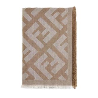 Fendi Winter Scarves, female, Multicolor, Size: ONE SIZE Degrade FF Scarf