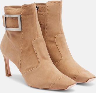 Roger Vivier Stivaletti Trompette 70 in suede