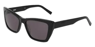 DKNY DK554S 001 Womens Sunglasses Black Size 54